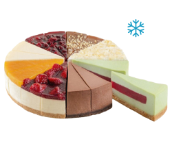 Пирог сырный Чизкейк Ассорти микс замороженный,  2 кг (16 порций)