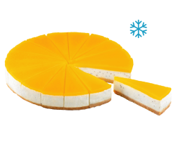 Пирог сырный Чизкейк Тропический замороженный, 2 кг (16 порций)