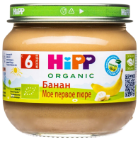 Пюре HiPP (Хипп) Банан, 80 г