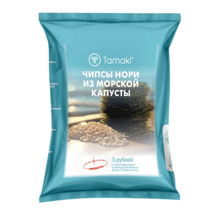 Морская капуста сушеная (чипсы нори), 4 г