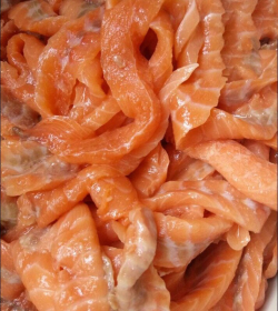 Тримминг лосося мороженый, 15 кг