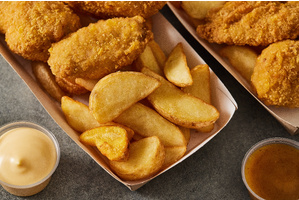 Картофельные дольки с кожурой без специй (W12) быстрозамороженные Premium We Fry, 2,5 кг