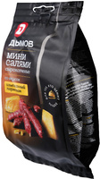 Колбаски Мини-салями со вкусом Изысканного пармезана сырокопченые, 50 г 