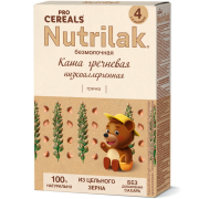 Каша Нутрилак Premium Гречневая PROCEREALS безмолочная низкоаллергенная цельнозерновая, 200г