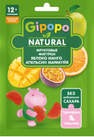 Фруктовые фигурки Яблоко Манго Апельсин Маракуйя, 15 г