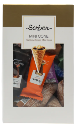 Мини-рожков АССОРТИ Sorbon хрустящих с начинками