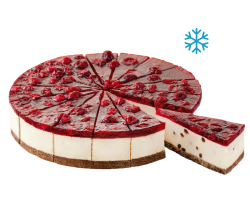 Пирог сырный Чизкейк Вишня и Шоколад замороженный, 2,08 кг (16 порций) 
