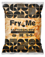 Картофель фри с панировкой 9х9 мм (S04) Fry Me Premium, 2,5 кг