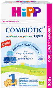 Смесь HiPP 1 Combiotic Expert, 900 г