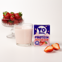 Коктейль молочный со вкусом «Клубника» 1,5%, 200 мл