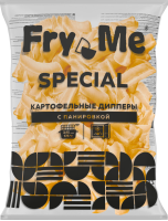 Картофельные дипперы с панировкой (D01) Fry Me Special, 2,5 кг