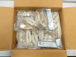 Креветка Королевская ваннамей с/г в панцире с разрезом на спинке без вены (