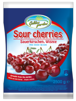 Вишня без косточки замороженная, 2,5 кг 