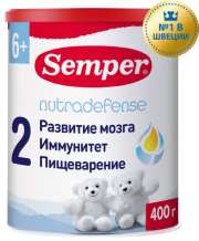 Молочная смесь 2 Nutradefense Baby 2 с 6 мес детская, 400 г