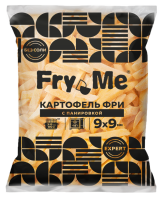 Картофель фри с панировкой 9х9 мм (FMS9) Fry Me Expert, 2,5 кг
