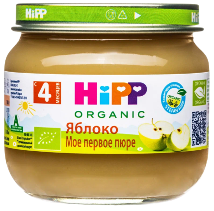 Пюре Яблоко. Мое первое пюре, 80 г