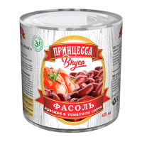 Фасоль красная в томатном соусе, 400 г