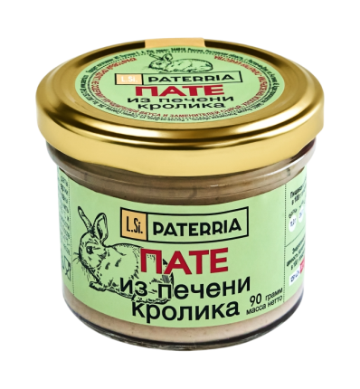 Пате из печени кролика, 90 г