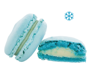 Пирожное Макарон с начинкой мята замороженное, 1 упак/25 шт*17 г. Заказ кратно 25 шт 