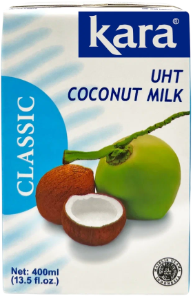 Молоко на основе мякоти кокосового ореха 17% Coconut Milk, 400 мл 