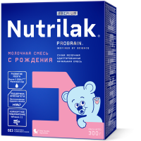 Смесь Nutrilak Premium + 1 мол. сух. адап. начальная, 300г