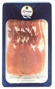 Продукт мясной из свинины Окорок сыровяленый Хамон нарезка, 70 г