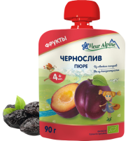 Пюре ORGANIC чернослив, 90г 