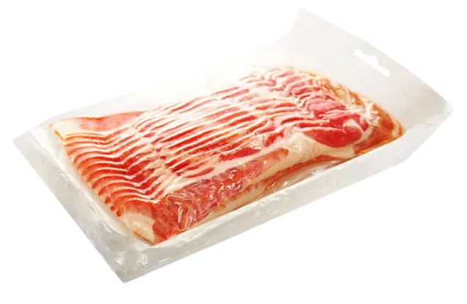 Бекон сырокопченый замороженный нарезка, 500 г