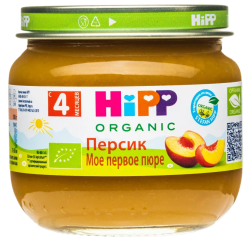Пюре HiPP (Хипп) Персик, 80 г