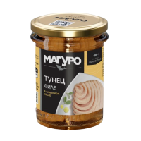 Филе тунца полосатого в оливковом масле, 200 г