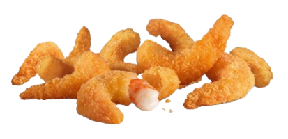 Мясо креветки белоногой панированное мороженое, 1 кг