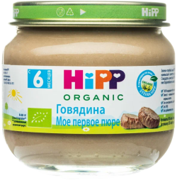 Пюре HiPP (Хипп) Говядина, 80 г