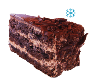 Торт Трюфельный замороженный, 1,08 кг (12 порций)