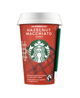 Молочный кофейный у/п напиток Starbucks® Hazelnut Macchiato со вкусом лесного ореха, м.д.жира 2.6%, 0.22л