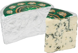 Сыр с голубой плесенью БлюДелис фас. 1/2 круга ( весовой около 1,25 кг) м.д.ж в сух в-ве 50% , РФ