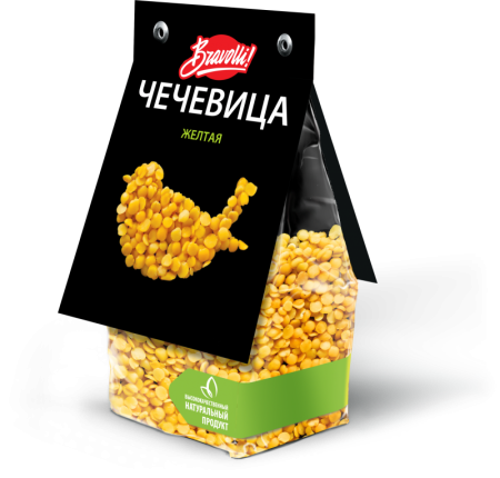 Чечевица желтая, 350 г