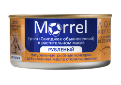 Тунец рубленый в растительном масле, 185 г   