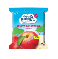 Кусочки фруктовые из яблок, 15 г