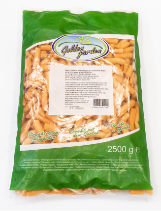 Морковь-мини замороженная, 2,5 кг 