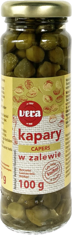 Каперсы в маринаде, 100 г (масса продукта 60 г)