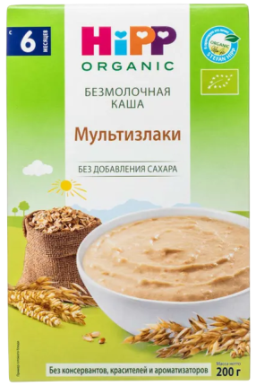 Каша сухая безмололочная зерновая 
