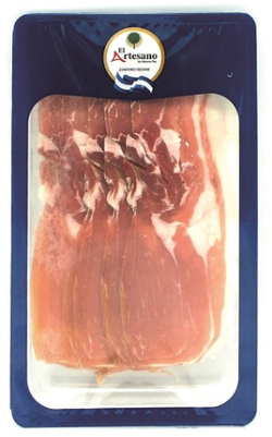 Продукт мясной из свинины Окорок сыровяленый Хамон нарезка, 70 г