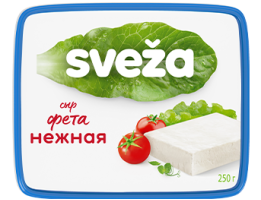 Сыр мягкий Фета Нежная 45%, 250 г