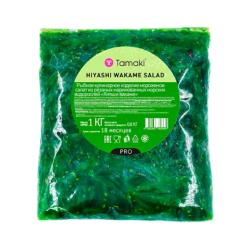 Салат ХИЯШИ вакаме Tamaki PRO из морских водорослей, 1 кг