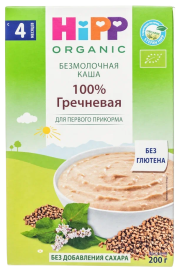 Каша HiPP (Хипп) безмолочная Гречневая, 200 г