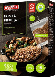 Гречка ядрица, 400 г (5*80)