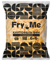 Картофель фри с панировкой 6x6 мм (S02) Fry Me Premium, 2,5 кг