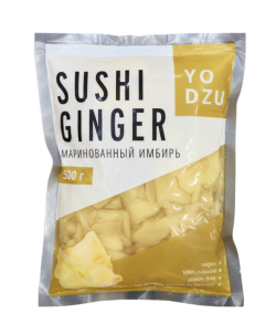 Имбирь маринованный белый, 500 г
