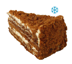 Торт Медовик замороженный, 1,08 кг (12 порций)