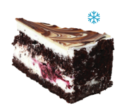 Торт Матрица с черной смородиной замороженный, 1,08 кг (12 порций)
